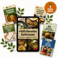 Mega Pack 500 Recetas Sin Gluten y Sin Azúcar +5 Bonos GRATIS